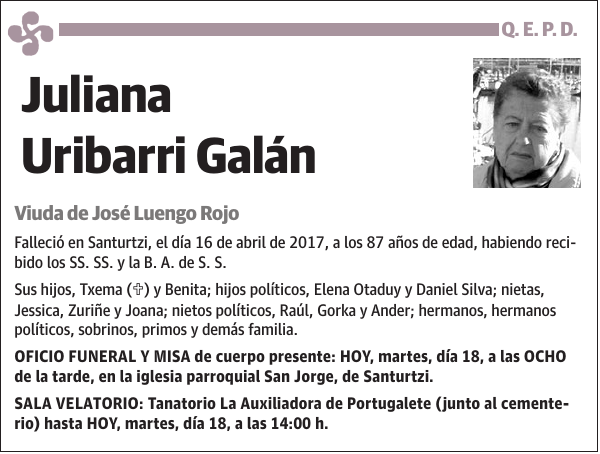 Juliana Uribarri Galán