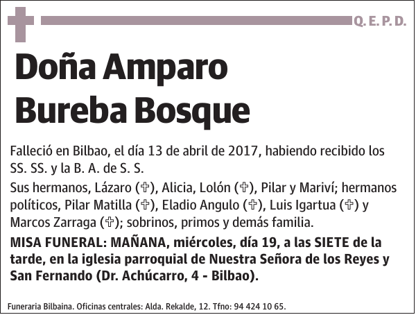 Amparo Bureba Bosque