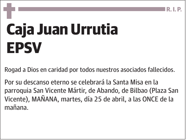 Caja Juan Urrutia EPSV