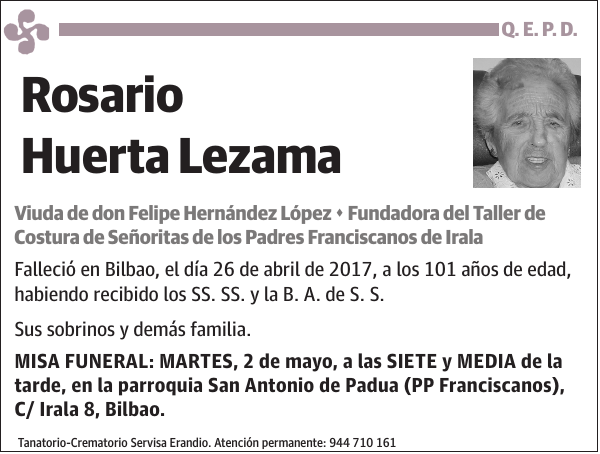 Rosario Huerta Lezama