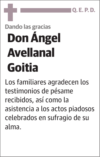 Ángel Avellanal Goitia