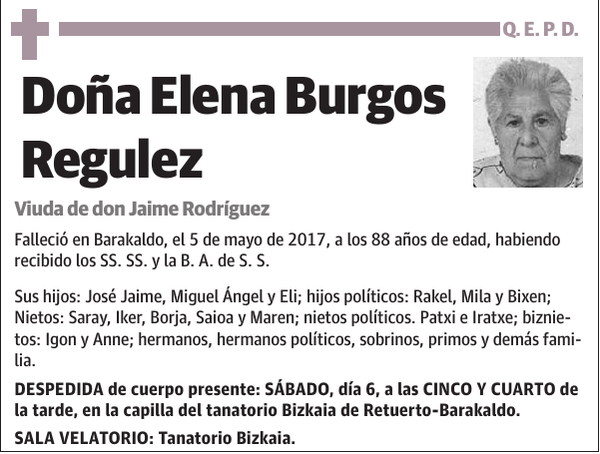 Elena Burgos Regulez