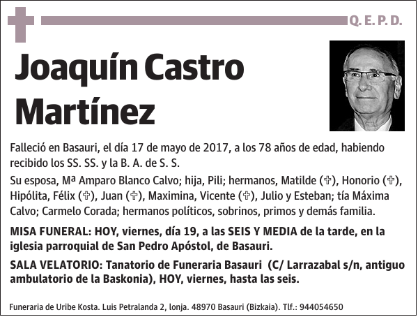 Joaquín Castro Martínez