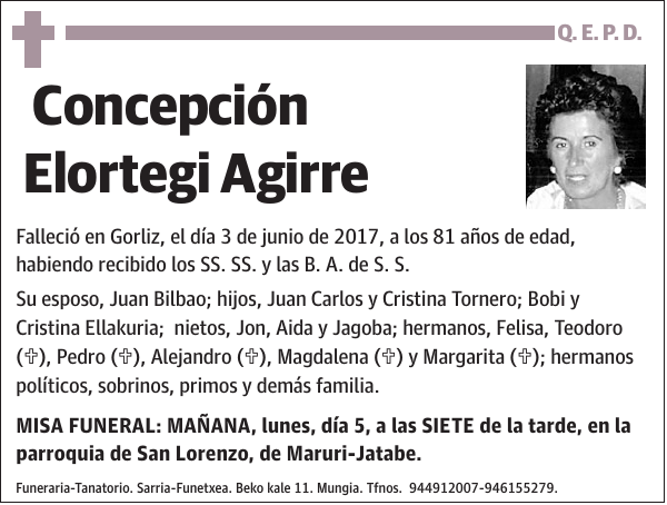 Concepción Elortegi Agirre