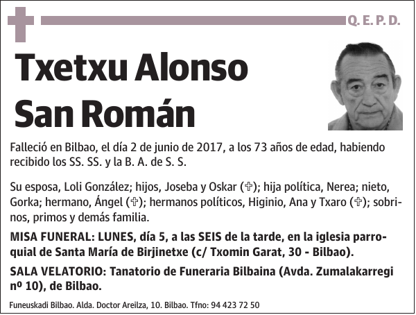 Txetxu Alonso San Román