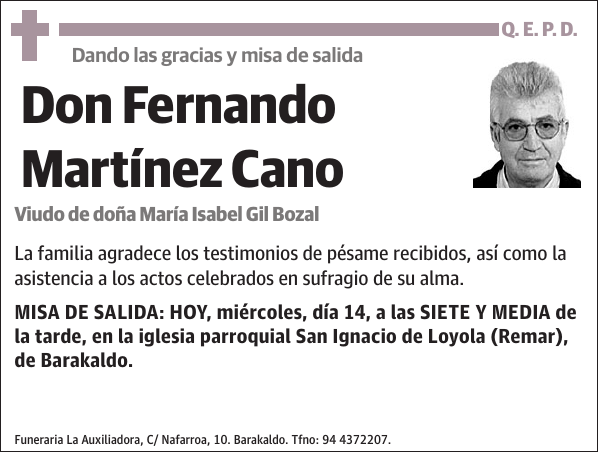Fernando Martínez Cano