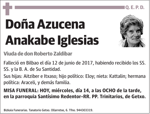 Azucena Anakabe Iglesias
