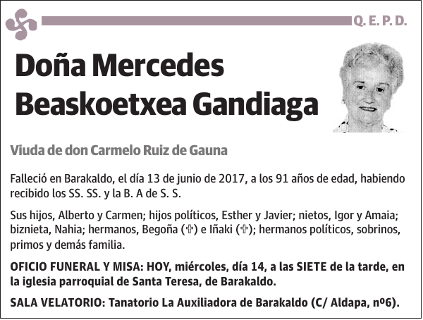 Mercedes Beaskoetxea Gandiaga
