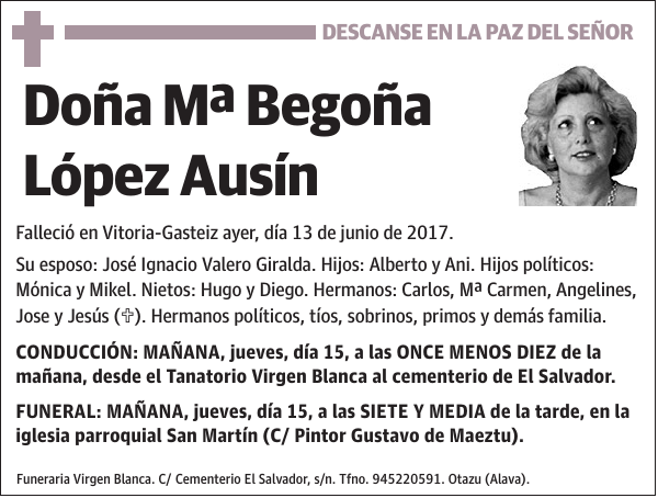 Mª Begoña López Ausín