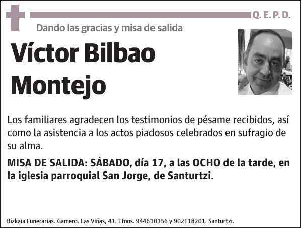 Víctor Bilbao Montejo