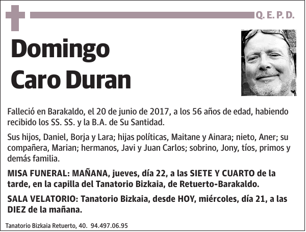 Domingo Caro Duran