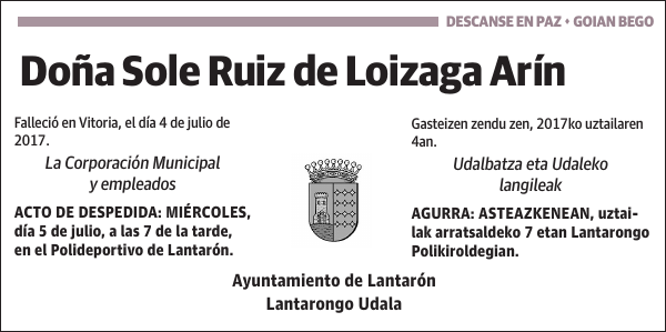 Sole Ruiz de Loizaga Arín