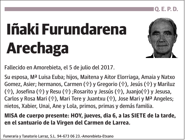 Iñaki Furundarena Arechaga