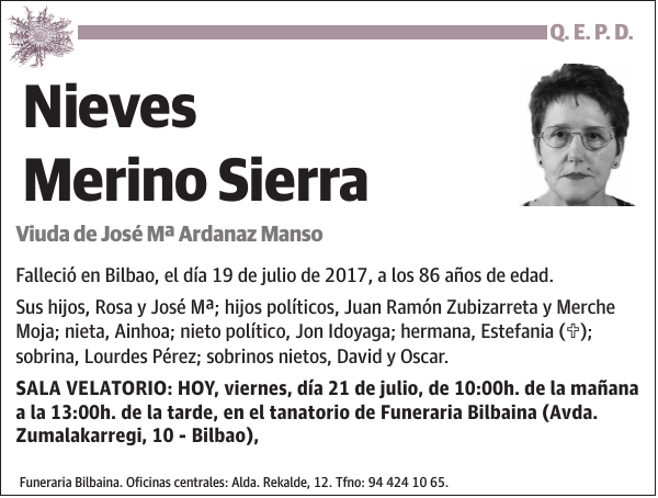 Nieves Merino Sierra