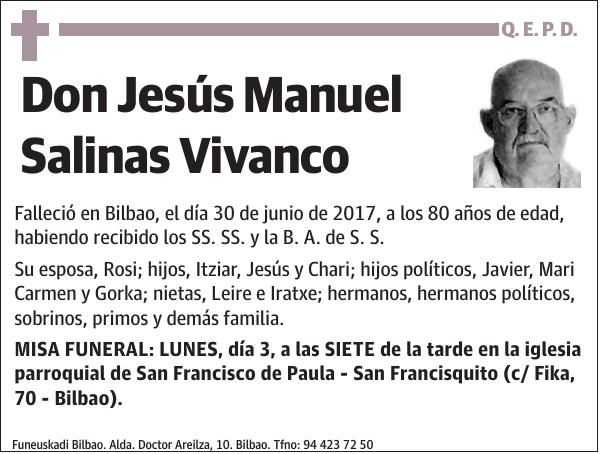 Jesús Manuel Salinas Vivanco