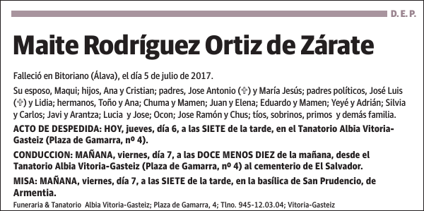 Maite Rodríguez Ortiz de Zárate