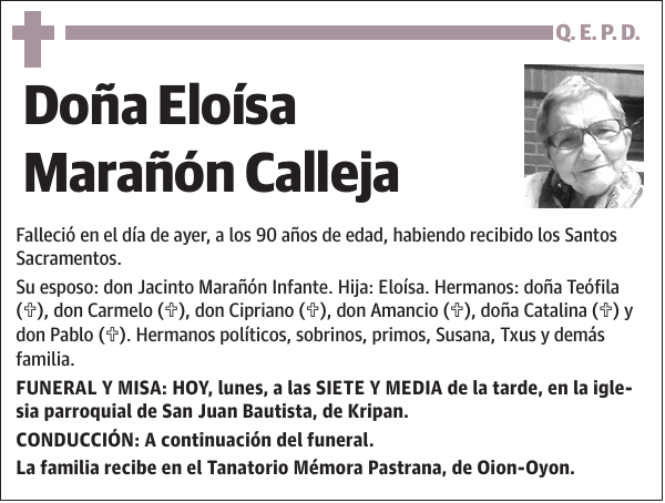 Eloísa Marañón Calleja
