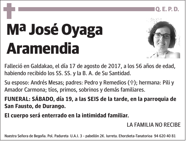 Mª José Oyaga Aramendia