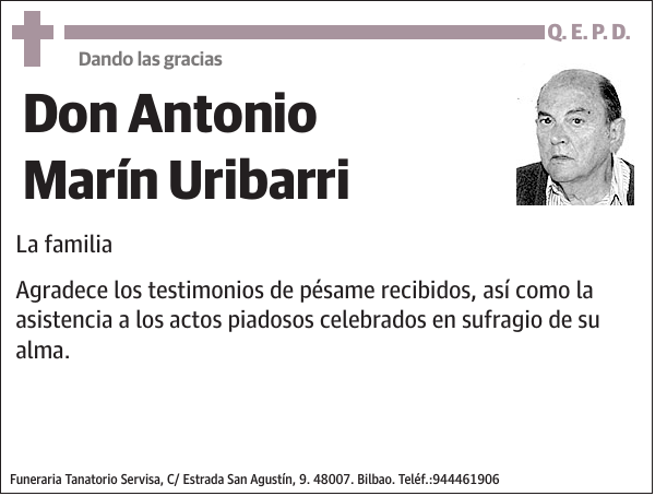 Antonio Marín Uribarri