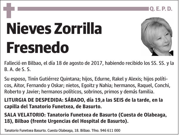 Nieves Zorrilla Fresnedo