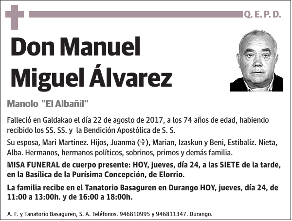 Manuel Miguel Álvarez Manolo