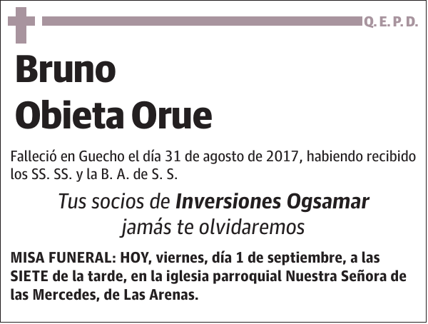Bruno Obieta Orue