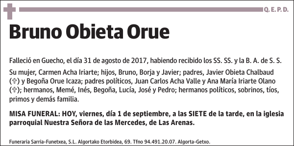 Bruno Obieta Orue