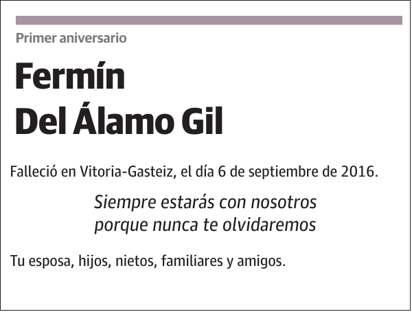 Fermín Del Álamo Gil