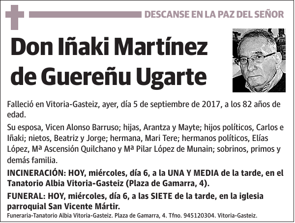Iñaki Martínez de Guereñu Ugarte