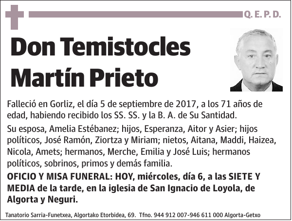 Temistocles Martín Prieto