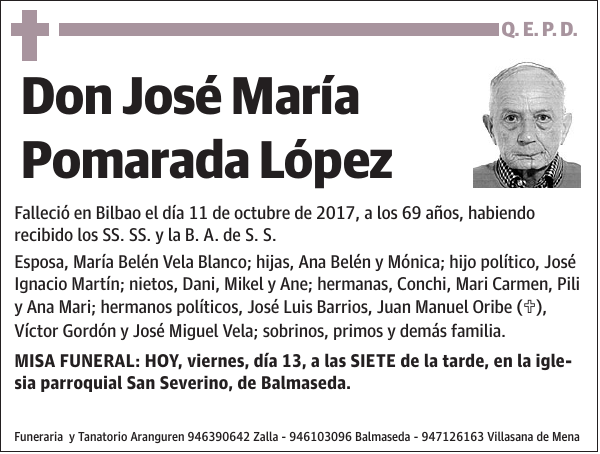 José María Pomarada López