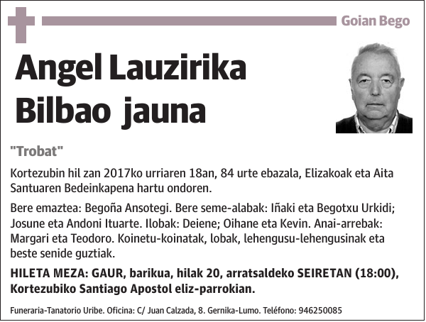 Angel Lauzirika Bilbao