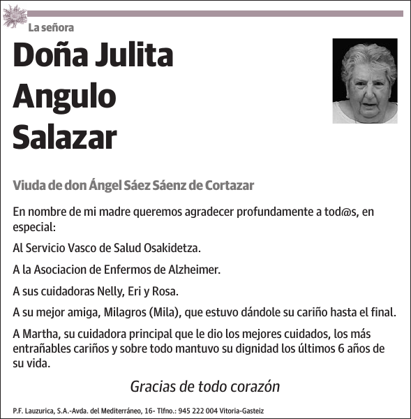 Julita Angulo Salazar