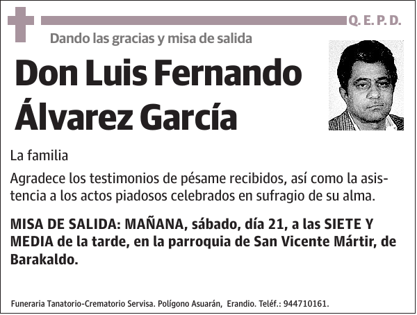 Luis Fernando Álvarez García