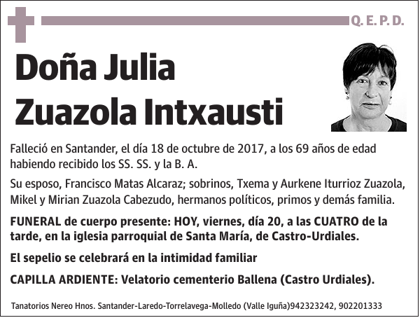 Julia Zuazola Intxausti