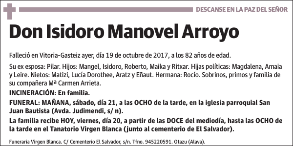 Isidoro Manovel Arroyo