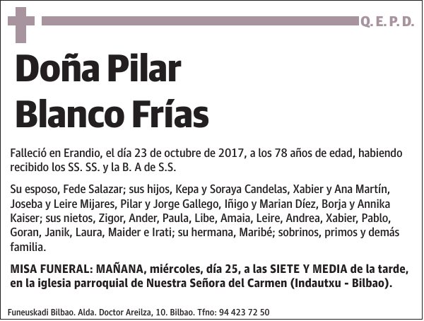 Pilar Blanco Frías