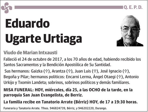 Eduardo Ugarte Urtiaga