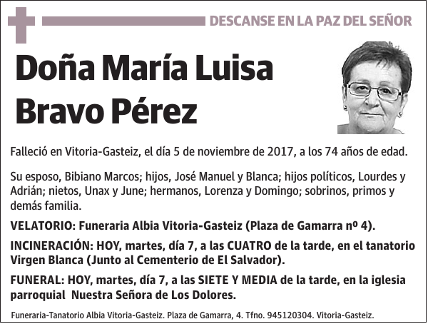 María Luisa Bravo Pérez