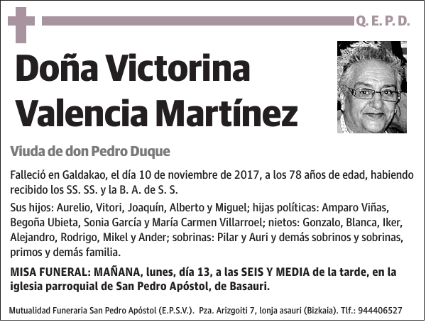 Victorina Valencia Martínez