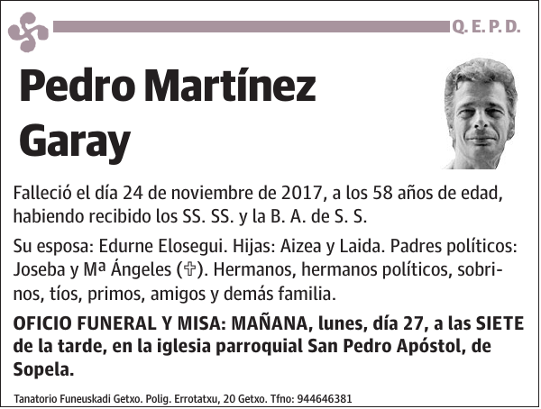 Pedro Martínez Garay