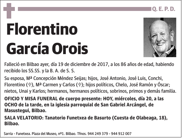 Florentino García Orois