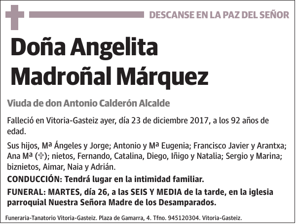 Angelita Madroñal Márquez