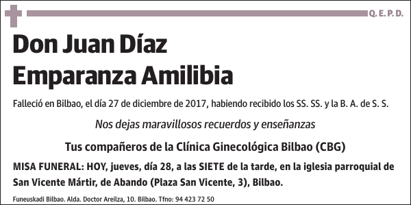 Juan Díaz Emparanza Amilibia
