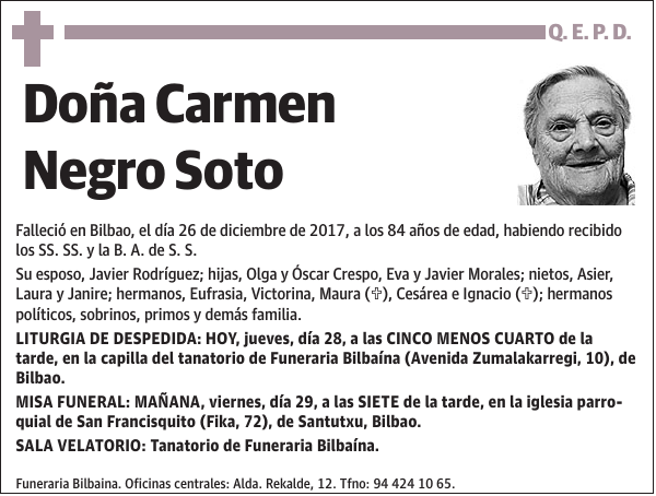 Carmen Negro Soto