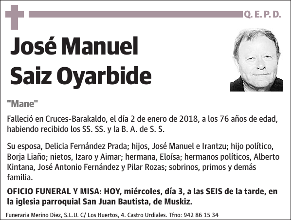 José Manuel Saiz Oyarbide