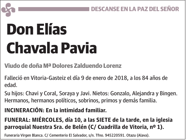 Elías Chavala Pavia