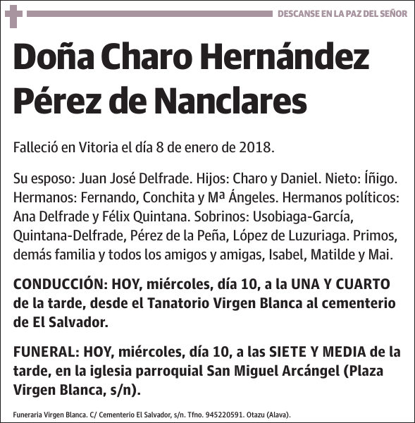 Charo Hernández Pérez de Nanclares