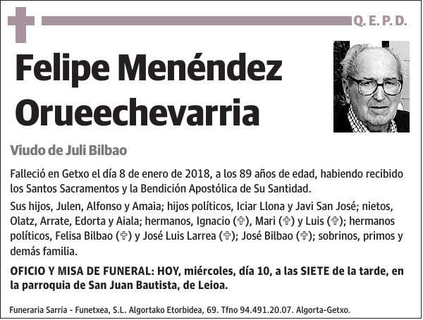 Felipe Menéndez Orueechevarria
