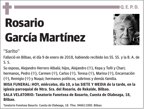 Rosario García Martínez
